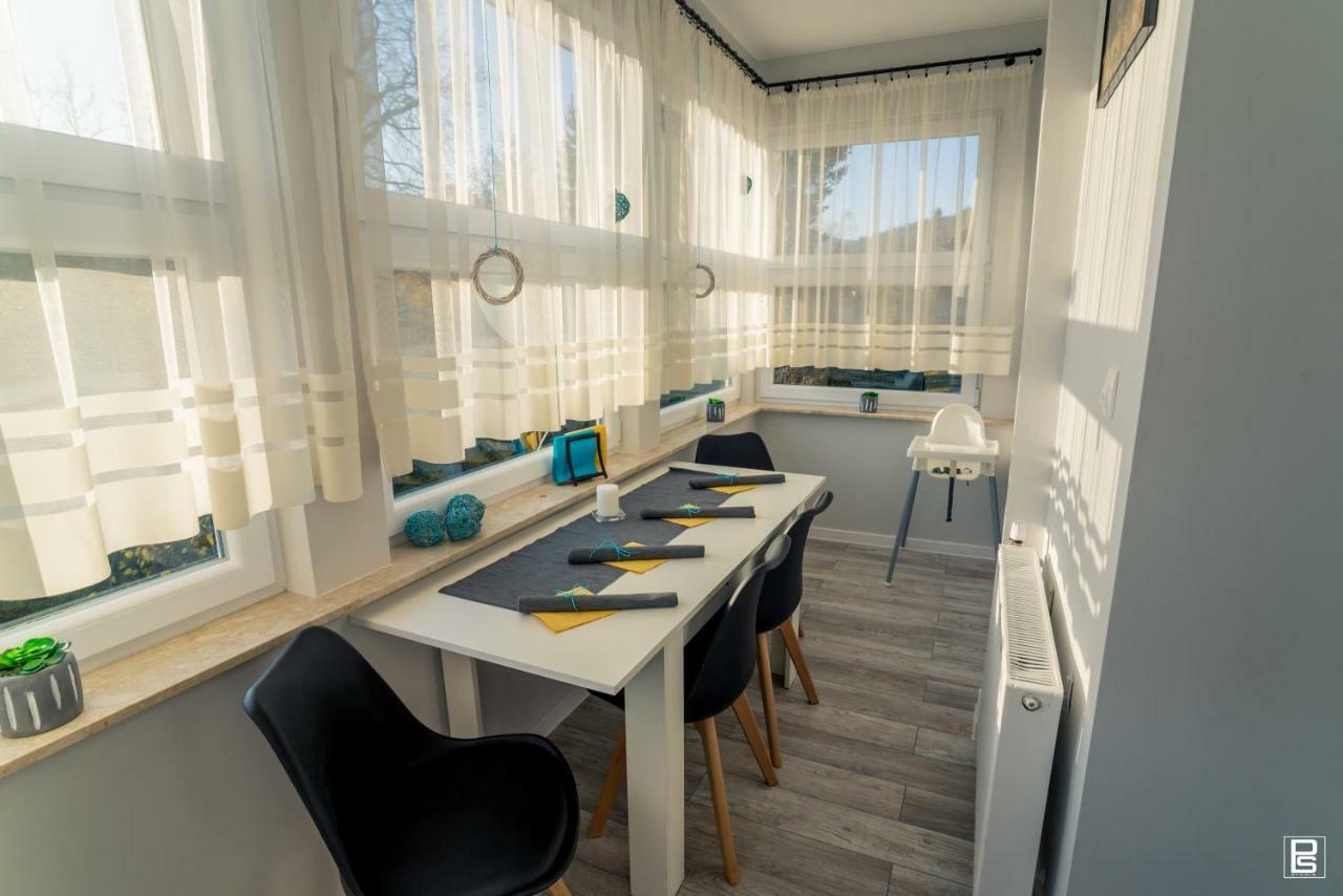 Apartamenty Sloneczne ดุสนิกิ สดรอย ภายนอก รูปภาพ